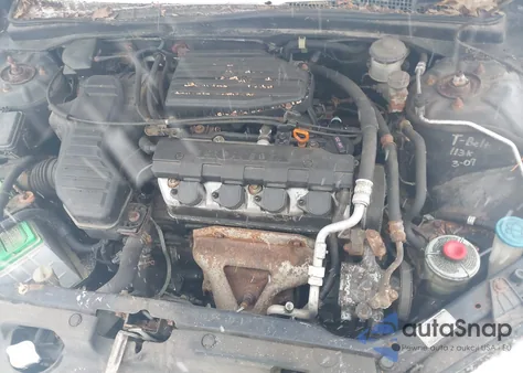 2003 Honda Civic Lx z USA, uszkodzony, nr VIN 2HGES15533H600569